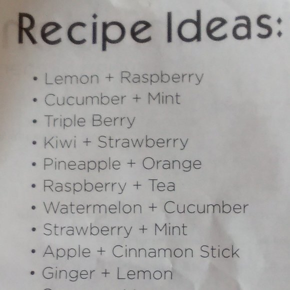 2.5 Liter Fruit-Infusing Pitcher  New-In-Box - Picture 7 of 8